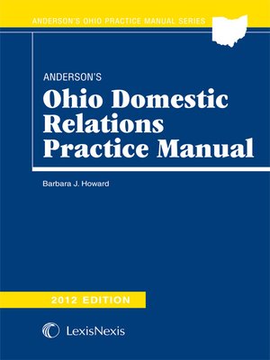 cover image of Anderson's Ohio Domestic Relations Practice Manual